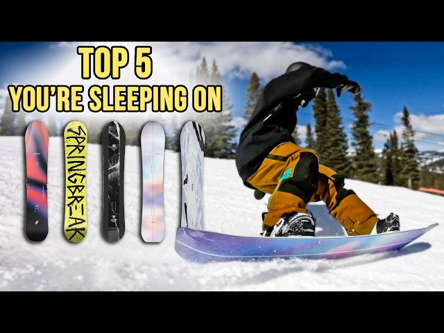 Top 5 Snowboards You're Sleeping On for 2027 😴