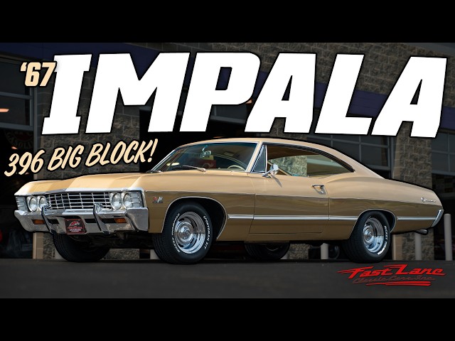 396 Powered 1967 Chevrolet Impala!  - For Sale at Fast Lane Classic Cars!