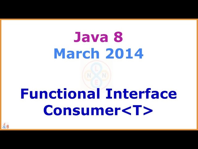9 - Java 8 - Consumer