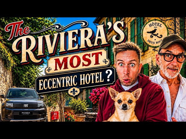 Trapped In Riviera’s Most Eccentric Hotel, Des Deux Rocs In Seillans🚙🚓