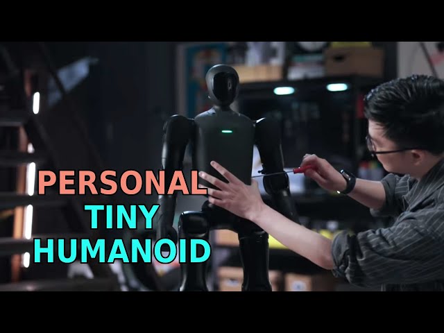 A Tiny Personal Humanoid Robot Q1 - AGIBOT QUESTER1 [English Dub]