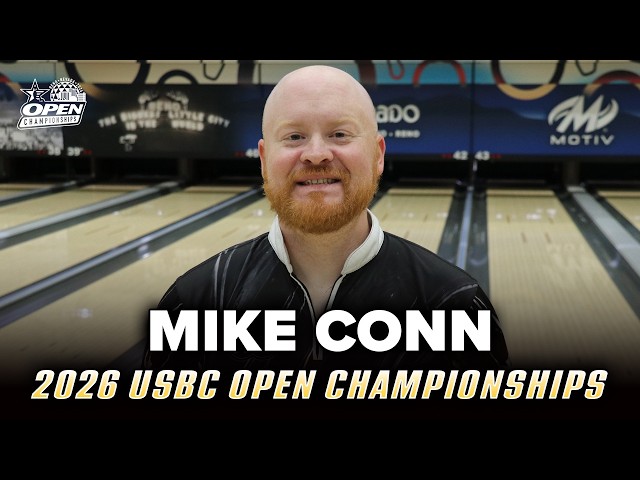 Tournament champion Mike Conn rolls 300 at 2026 USBC Open Championships