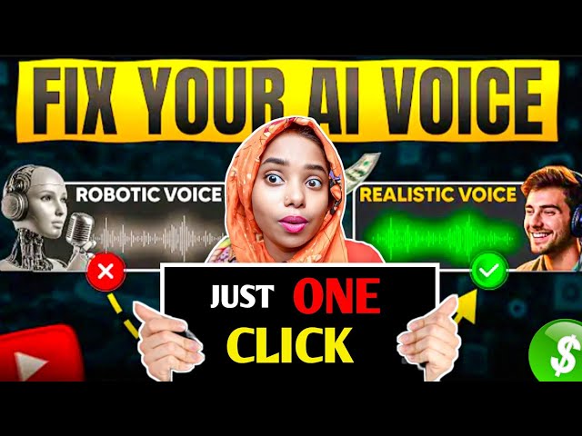 🤫 Secret Trick to Get Realistic AI Voice in 1 Click 🎧 (100% Free Method!) Free AI Voice Generator