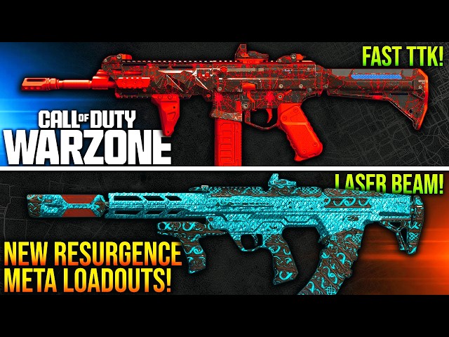 WARZONE: New TOP 5 BEST RESURGENCE META LOADOUTS To Use! (WARZONE META After Update)