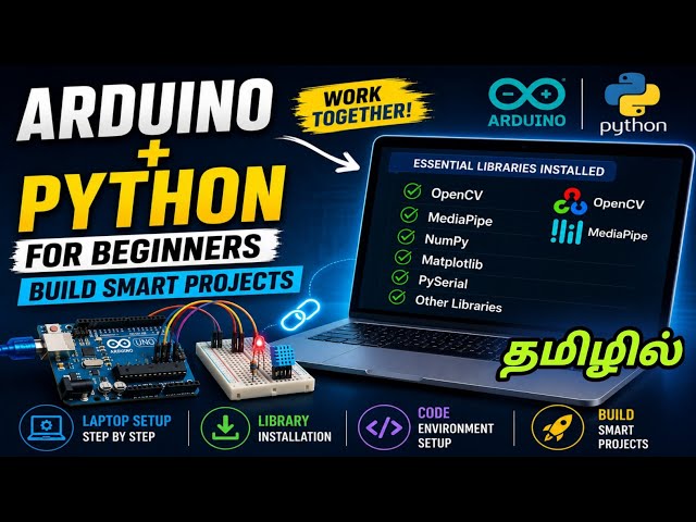 Arduino + Python Integration for Beginners | Build Smart Projects