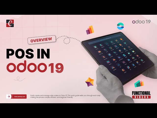 Odoo 19 POS Overview | Odoo 19 POS | Odoo19 Tips | Odoo 19 Functional Tutorials