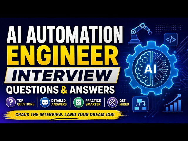 AI Automation Engineer Interview Questions & Answers