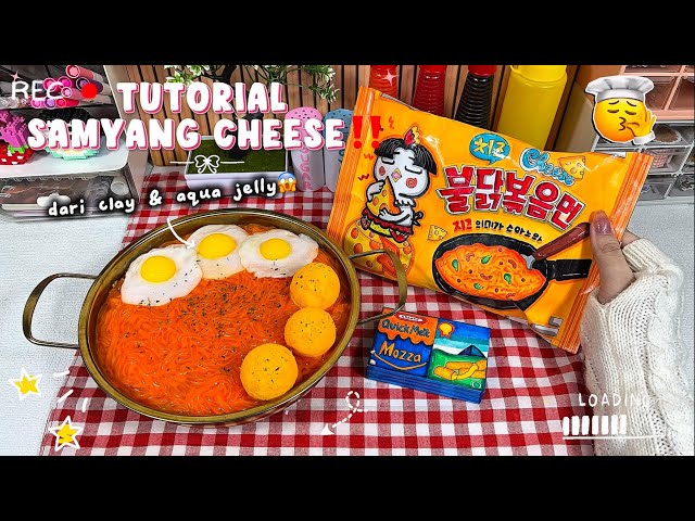 TUTORIAL ON HOW TO MAKE PAPER SAMYANG CHEESE‼️😱| DIY
