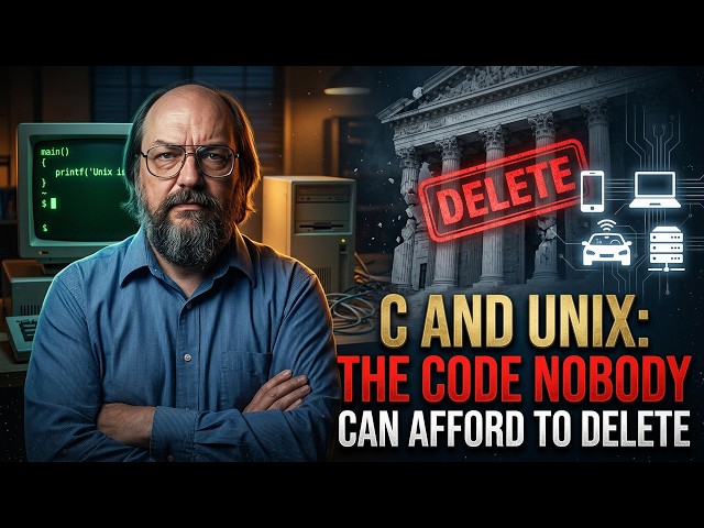 C AND UNIX: THE CODE NOBODY CAN AFFORD TO DELETE