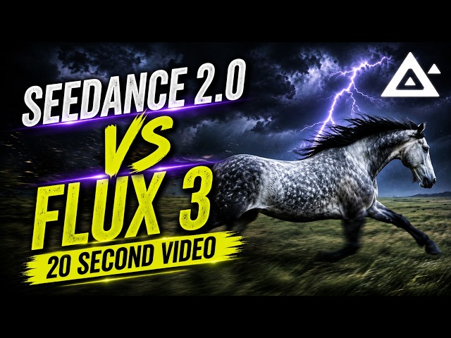 Flux 3 vs Seedance 2.0 — This Changes Everything 🤯