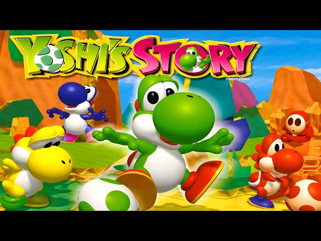 Yoshi's Story [N64] 100% Gameplay Walkthrough FULL GAME [4K60ᶠᵖˢ🔴]