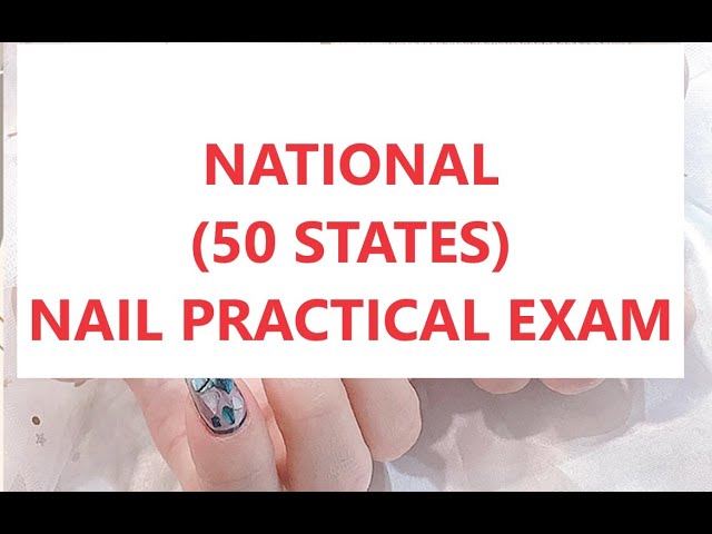 Manicurist Practical Exam - By The Nail Academy