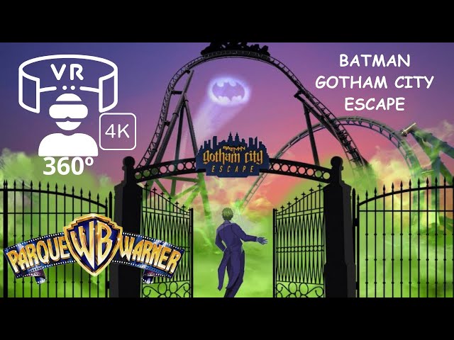 Batman Gotham City Escape en 360º Primera fila - Parque Warner Madrid