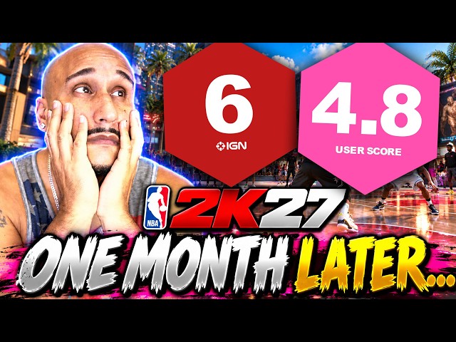 NBA 2K27 One Month Later… We NEED To Talk ( IGN review Rips NBA 2k27 apart )