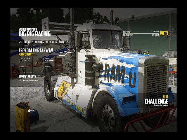 WRECKFEST WORLD MASTERS 5️⃣ 3a 🚛 Banger Racing CHALLENGE BIG RIG RACING ESPEDALEN RACEWAY