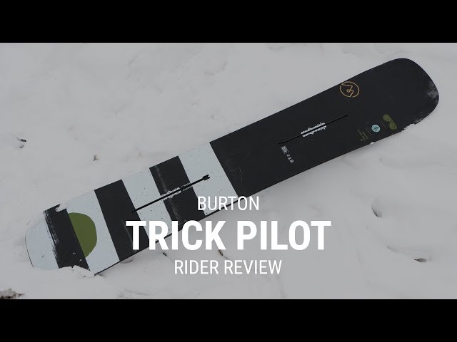 Burton Trick Pilot 2019 Snowboard Rider Review - Tactics.com