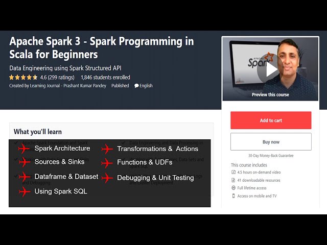 Apache Spark Course | Spark Programming in Scala