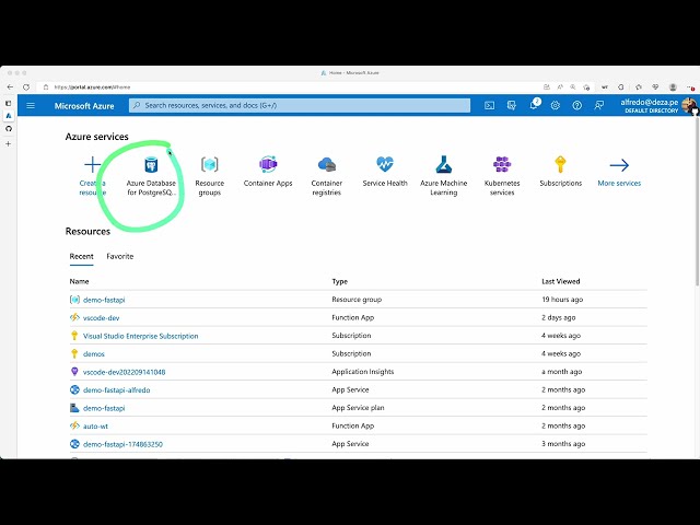 How to deploy PostgreSQL on Azure