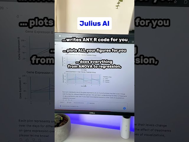 Stop Learning R? 👀 Meet Julius AI for Data Analysis!