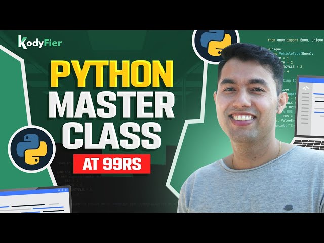 Python Master Class - for Only ₹99*🔥