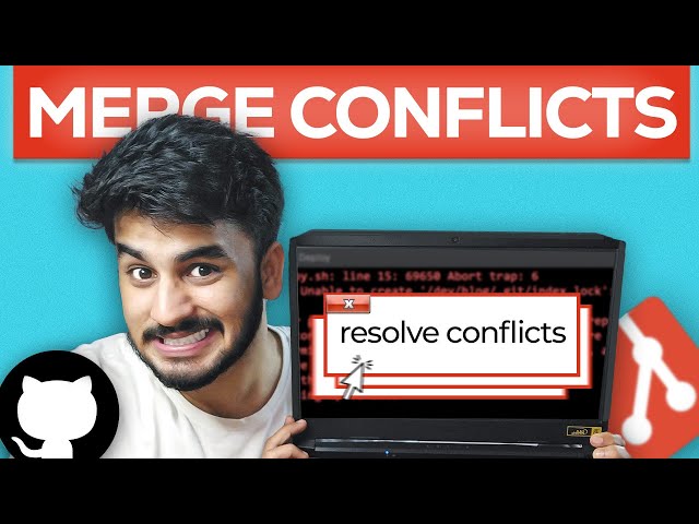 Merge Conflicts in Git Explained | Git & GitHub Crash Course Tamil - Part 4