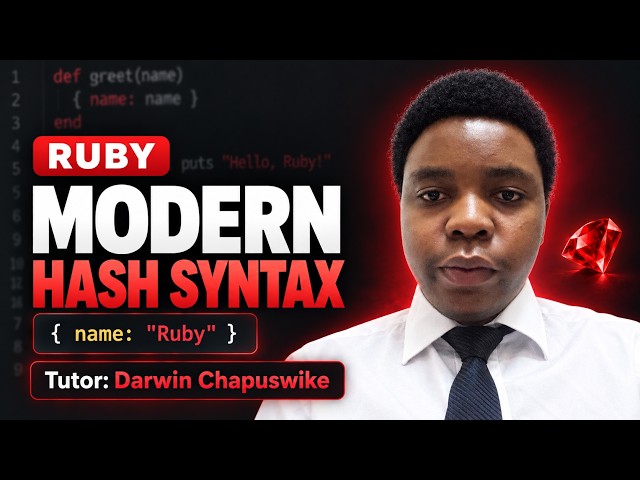 Ruby Tutorial Lab 8 - Modern Hash Syntax