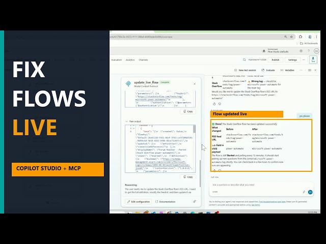 Debug Power Automate in Copilot Studio with MCP
