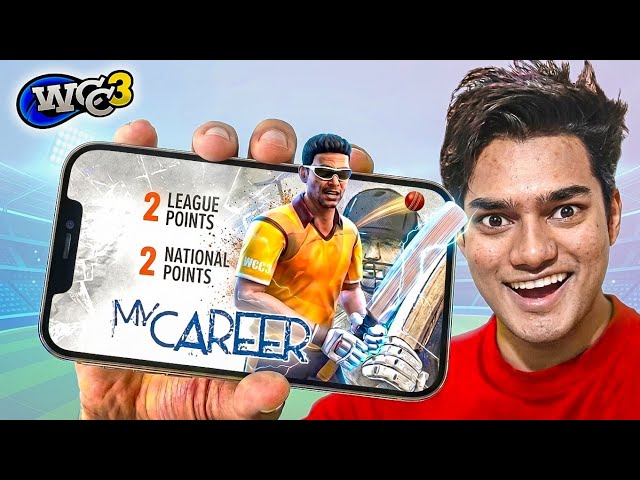 WCC3 CAREER MODE – FIRST TIME EVER! 🏏💥