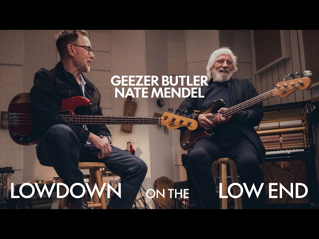 Lowdown on the Low End Episode 2 ft. Geezer Butler and Nate Mendel | Fender