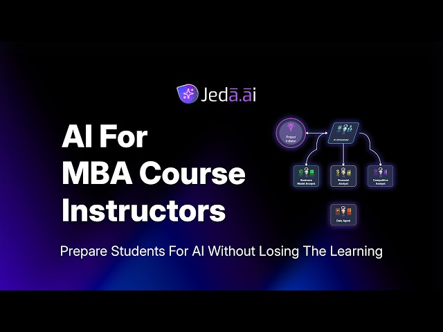 AI for MBA Course Instructors | The AI Classroom Tool Business Schools Need