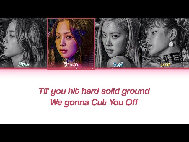 BLACKPINK (블랙핑크) 'CUT YOU OFF' Lyrics (Color Coded Lyrics) | AI ORIGINAL SONG #BLACKPINK #song