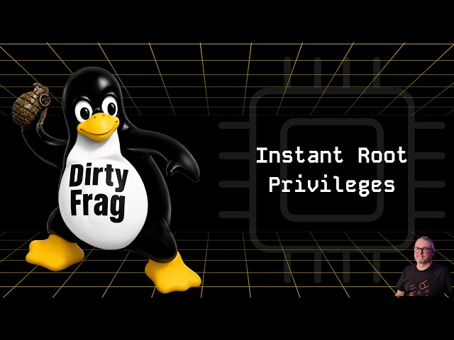 Dirty Frag: The Linux Zero-Day Getting Root on Every Major Distro (Demo + Mitigation)