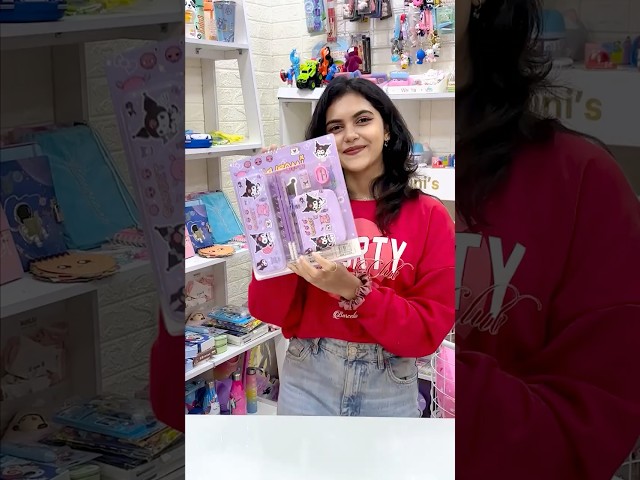 Kuromi Stationery Kit Unboxing 🖤💜 | Cute Study Essentials by Angroos Minis