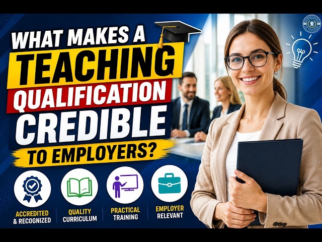 What Makes a Teaching Qualification Credible? 7 Factors Employers Look For