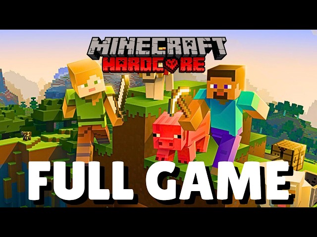 Minecraft Hardcore Full Game Walkthrough (No Commentary) Java Edition | 1.21.10