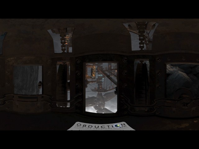 Obduction: Kaptar Elevator Ride | 360º Stereoscopic Panorama