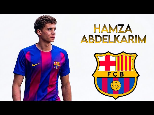 Hansi Flick's New Weapon! Hamza Abdelkarim ● Barcelona's Future Star