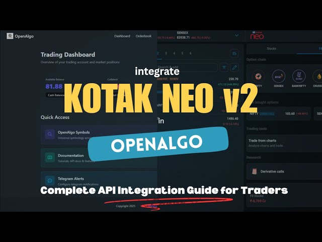 OpenAlgo  -  Kotak Neo API V2 Integration