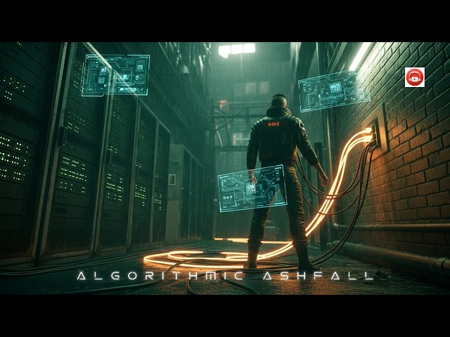 Algorithmic Ashfall | Cyberpunk Instrumental Music for Coding, Focus, Productivity, Study (3H)