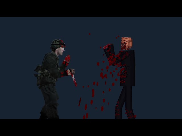 Knife Soldier VS Punching Person | Action Sandbox