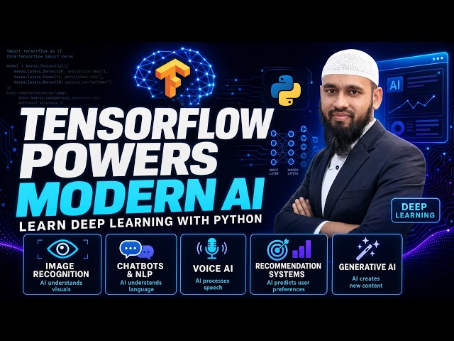 How TensorFlow Powers Modern AI | Learn Deep Learning with Python