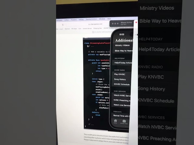 AI Created this Church App using ChatGPT 4