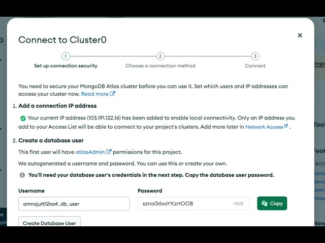 How to connect Mongodb #cloudcomputing#mongodb #compass#mongodbatlas # foryoupage