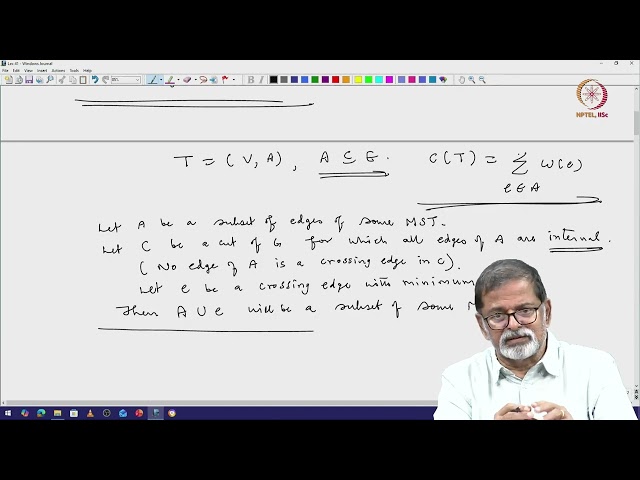 Lec 40 Prim's Algorithm Part 1