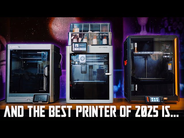 Ranking Every 3D Printer I Tested This Year