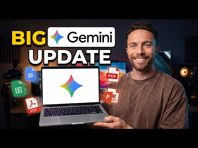 Gemini Now Creates PDFs, Docs, Sheets, Word, Excel, PPTs, Google Slides, Markdown… (Game Changing)