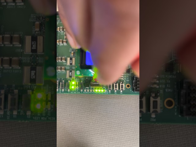 FPGA implementation of memory to test secured microcontroller chip