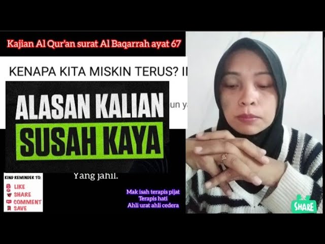 🧠 Quranic Study: Surah Al-Baqarah Verse 67 🫁 #makisahterapis