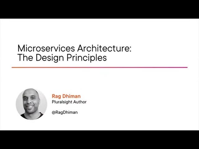 Microservices Architecture: The Design Principles