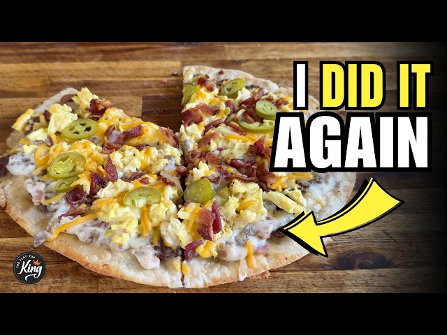 BEST Breakfast Pizza Ever. Period.
